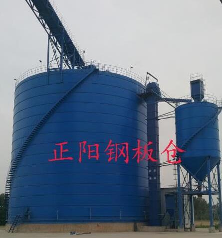 洛南大型矿粉钢板库